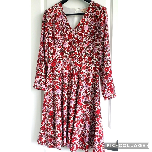 Brooks brothers silk floral dress size 4 - Picture 1 of 7